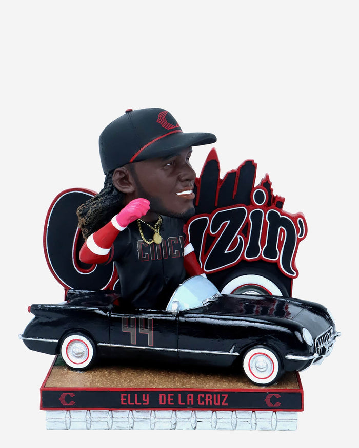 Elly De La Cruz Cincinnati Reds City Connect De La Cruzin Bobblehead FOCO - FOCO.com