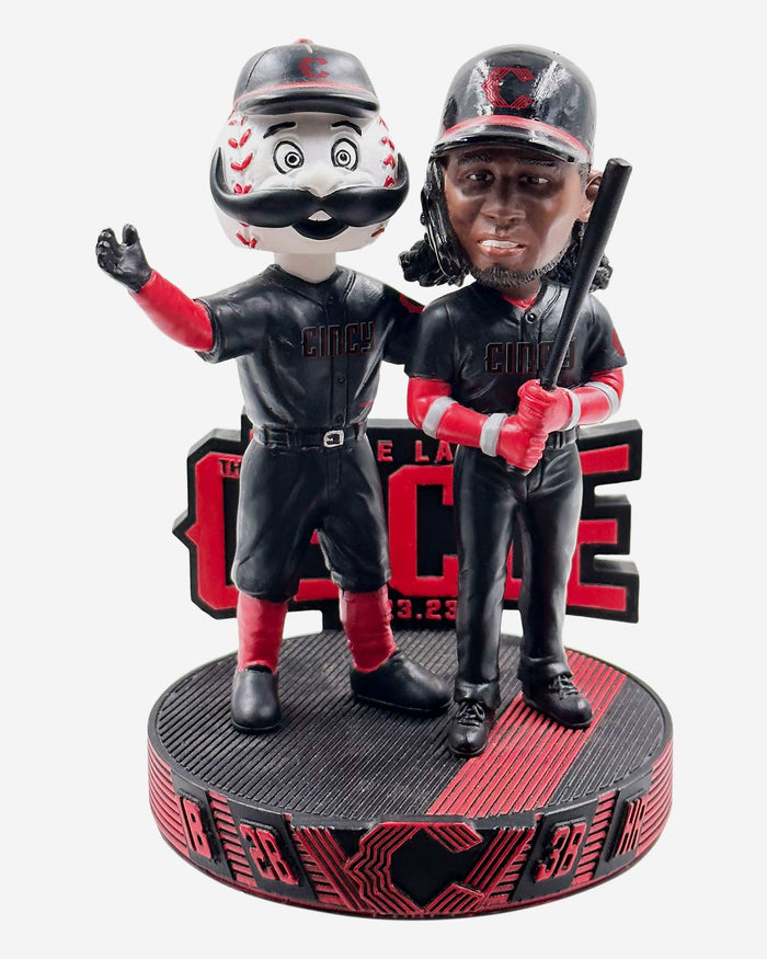 Elly De La Cruz & Mr Redlegs Cincinnati Reds Cycle Celebration Dual Bobblehead FOCO - FOCO.com