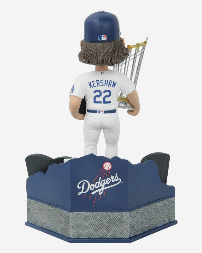 Clayton Kershaw Los Angeles Dodgers Career Wins & Strikeouts Double Counter Bobblehead FOCO - FOCO.com