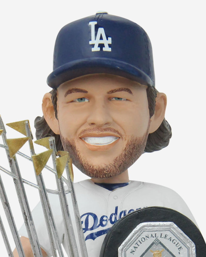 Clayton Kershaw Los Angeles Dodgers Career Wins & Strikeouts Double Counter Bobblehead FOCO - FOCO.com