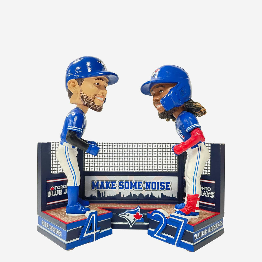 George Springer & Vladimir Guerrrero Jr Toronto Blue Jays Dual Mini Bobblehead FOCO - FOCO.com