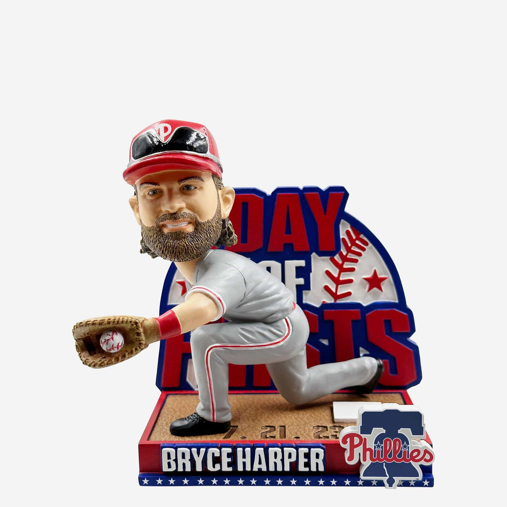 Bryce Harper Philadelphia Phillies First Baseman Bobblehead FOCO - FOCO.com