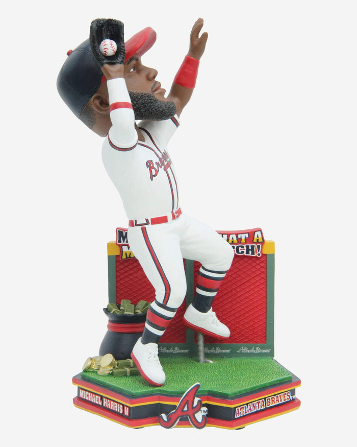 Michael Harris II Atlanta Braves 2023 NLDS Game-Ending Catch Bobblehead FOCO - FOCO.com