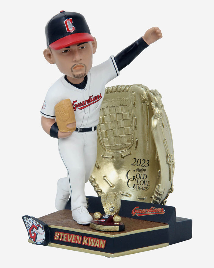 Steven Kwan Cleveland Guardians 2023 Gold Glove Bobblehead FOCO - FOCO.com