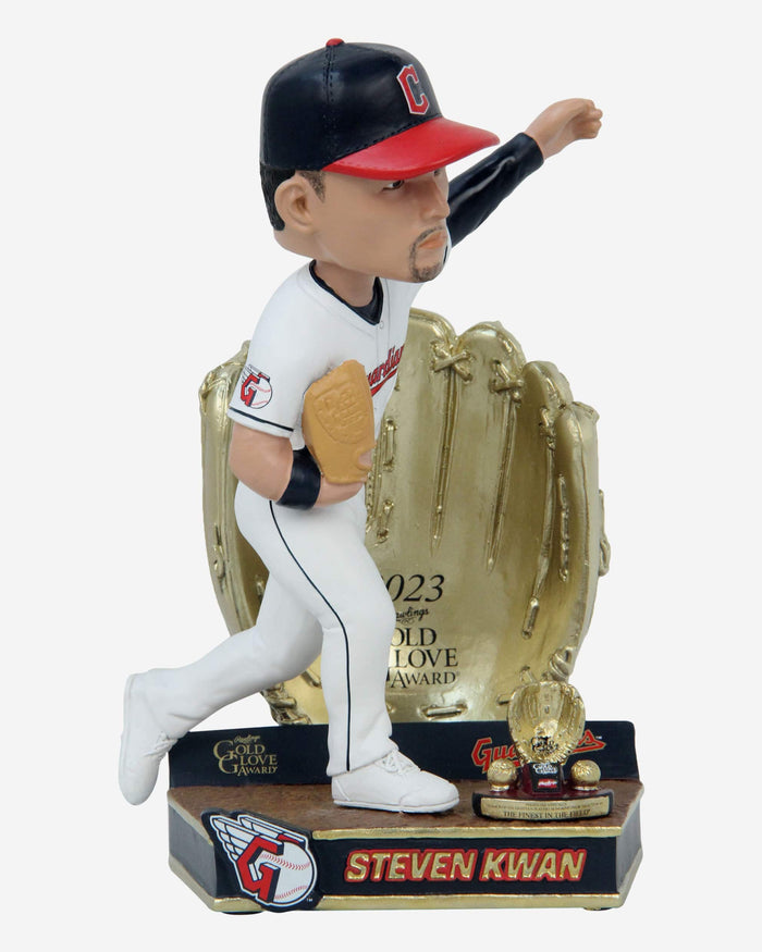 Steven Kwan Cleveland Guardians 2023 Gold Glove Bobblehead FOCO - FOCO.com