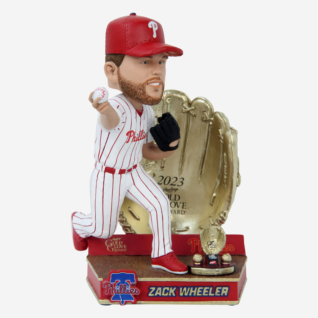 Zack Wheeler Philadelphia Phillies 2023 Gold Glove Bobblehead FOCO - FOCO.com