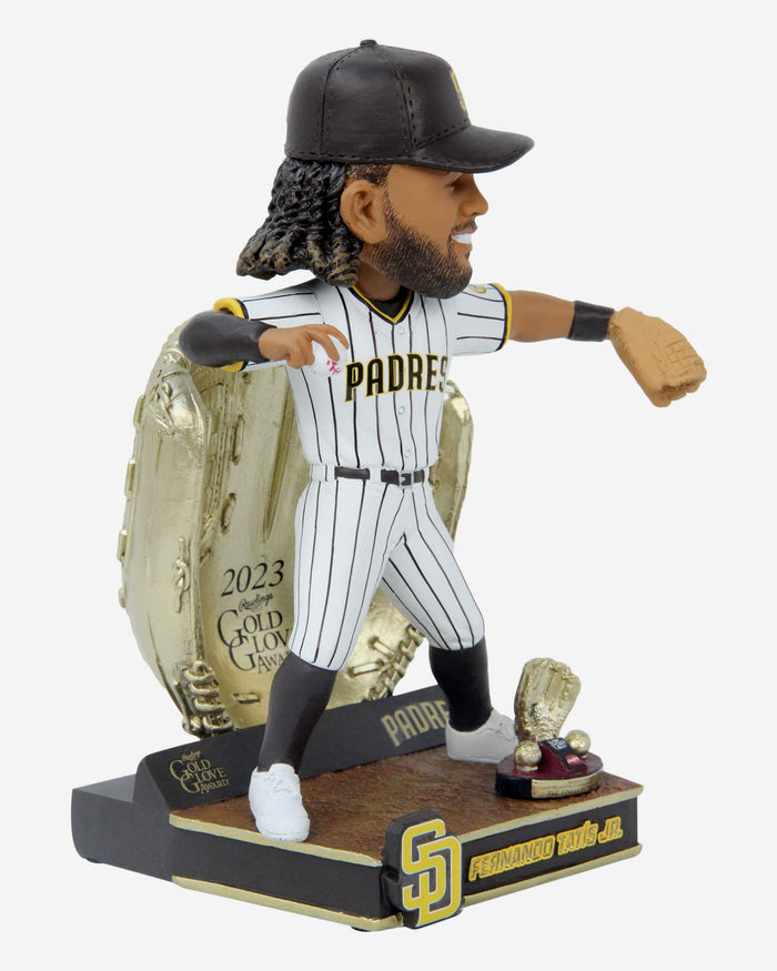 Fernando Tatis Jr San Diego Padres 2023 Gold Glove Bobblehead FOCO - FOCO.com