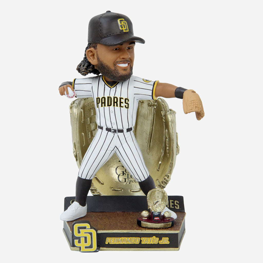 Fernando Tatis Jr San Diego Padres 2023 Gold Glove Bobblehead FOCO - FOCO.com