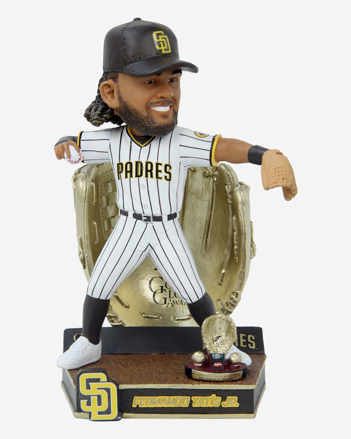 Fernando Tatis Jr San Diego Padres 2023 Gold Glove Bobblehead FOCO - FOCO.com