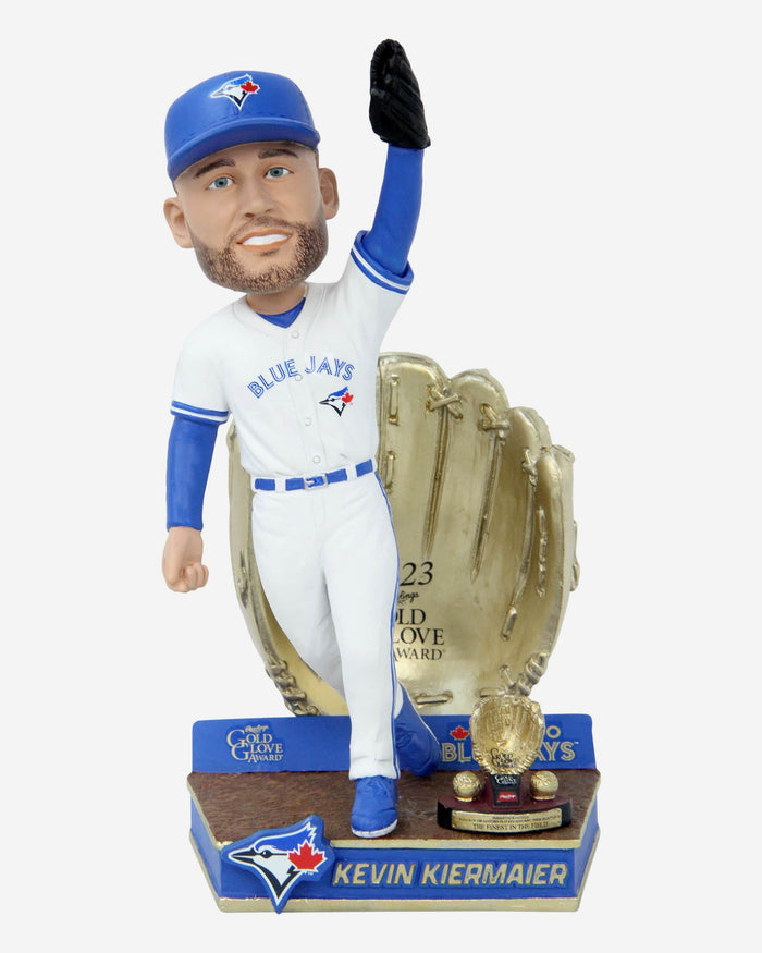 Kevin Kiermaier Toronto Blue Jays 2023 Gold Glove Bobblehead FOCO - FOCO.com