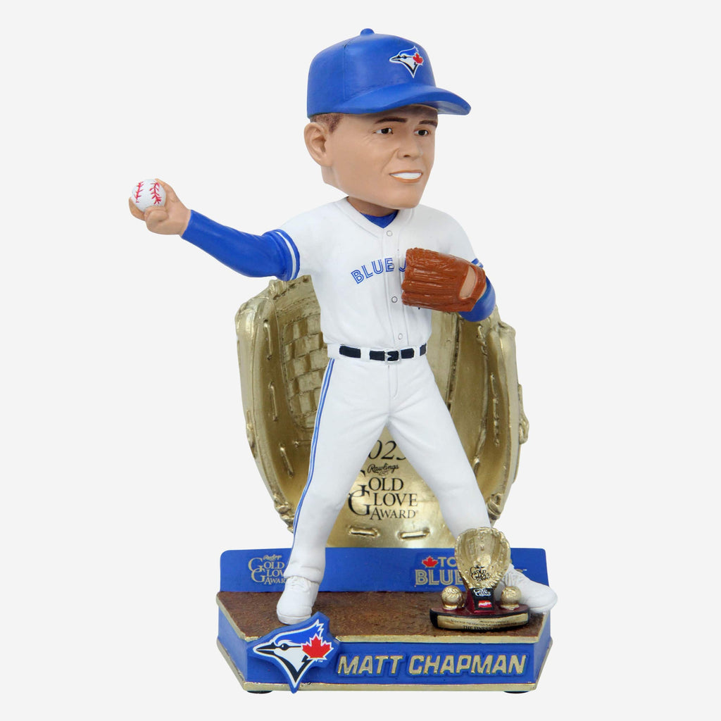 Matt Chapman Toronto Blue Jays 2023 Gold Glove Bobblehead FOCO - FOCO.com