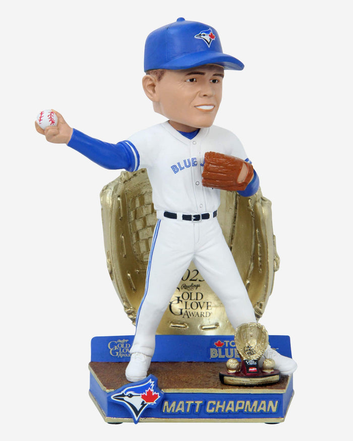 Matt Chapman Toronto Blue Jays 2023 Gold Glove Bobblehead FOCO - FOCO.com