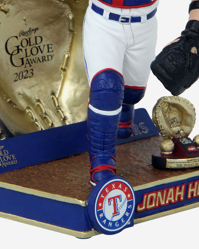 Jonah Heim Texas Rangers 2023 Gold Glove Bobblehead FOCO - FOCO.com