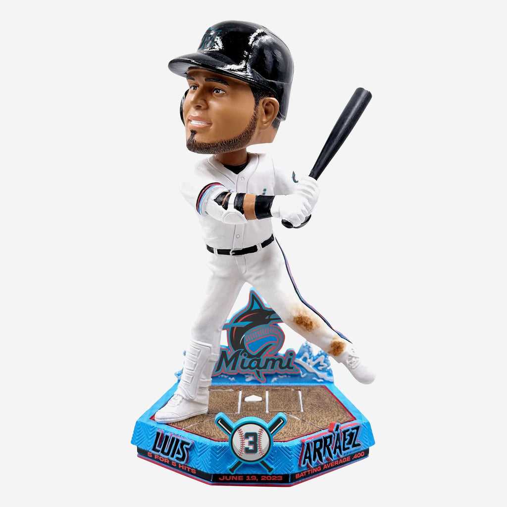 Luis Arraez Miami Marlins Gamebreaker Bobblehead FOCO - FOCO.com