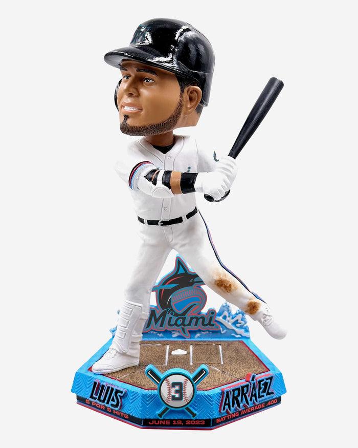 Luis Arraez Miami Marlins Gamebreaker Bobblehead FOCO - FOCO.com