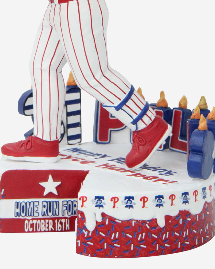 Bryce Harper Philadelphia Phillies Happy Birthday Home Run Bobblehead FOCO - FOCO.com