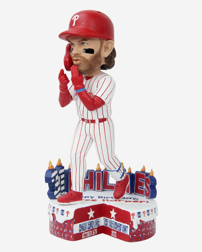 Bryce Harper Philadelphia Phillies Happy Birthday Home Run Bobblehead FOCO - FOCO.com