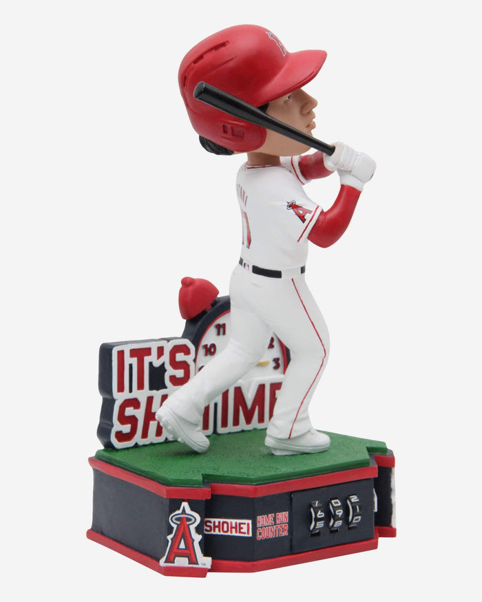 Shohei Ohtani Los Angeles Angels It’s Sho Time Home Run Counter Bobblehead FOCO - FOCO.com