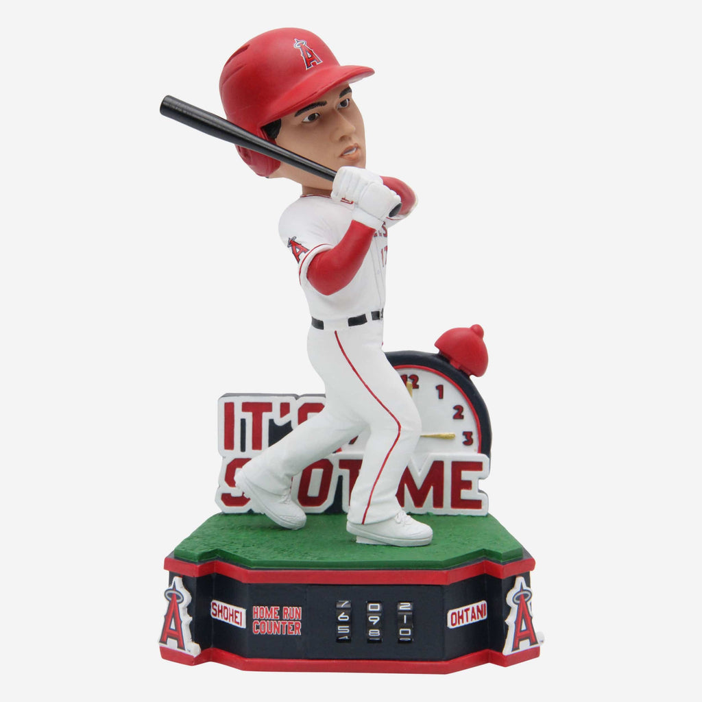 Shohei Ohtani Los Angeles Angels It’s Sho Time Home Run Counter Bobblehead FOCO - FOCO.com