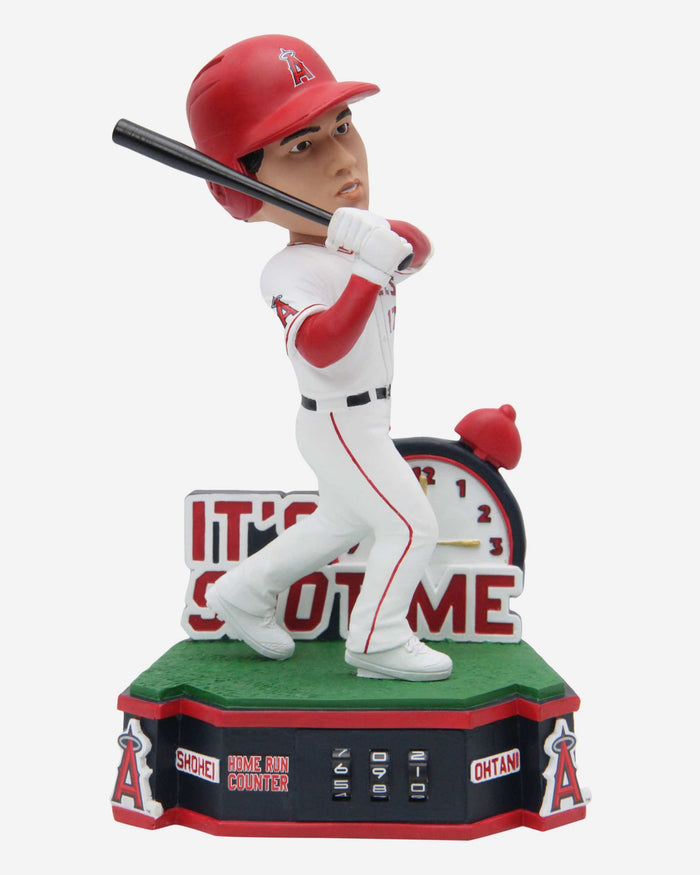 Shohei Ohtani Los Angeles Angels It’s Sho Time Home Run Counter Bobblehead FOCO - FOCO.com