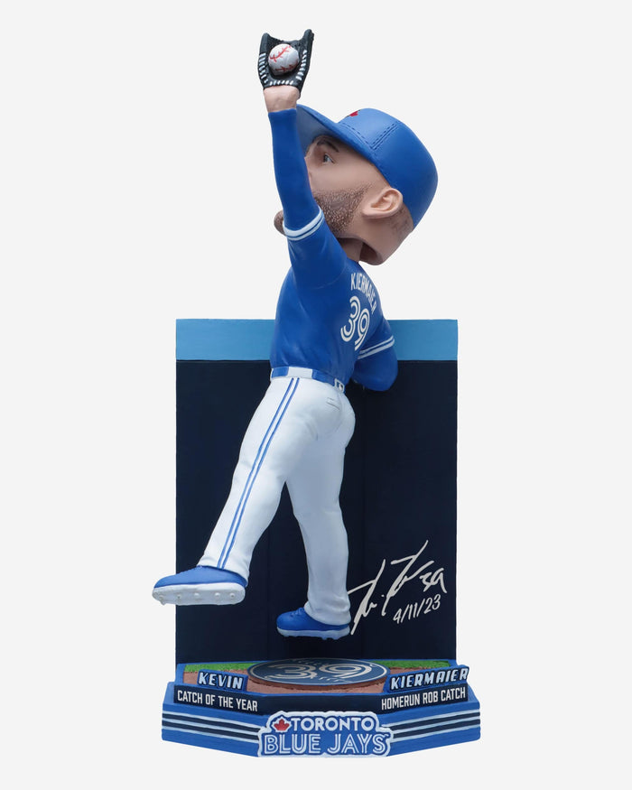 Kevin Kiermaier Toronto Blue Jays Home Run Robbery Bobblehead FOCO - FOCO.com