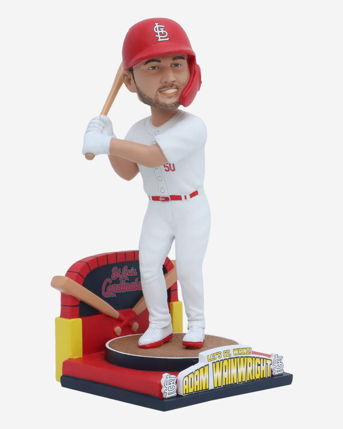 Adam Wainwright St Louis Cardinals Lets Go Waino Bobblehead FOCO - FOCO.com