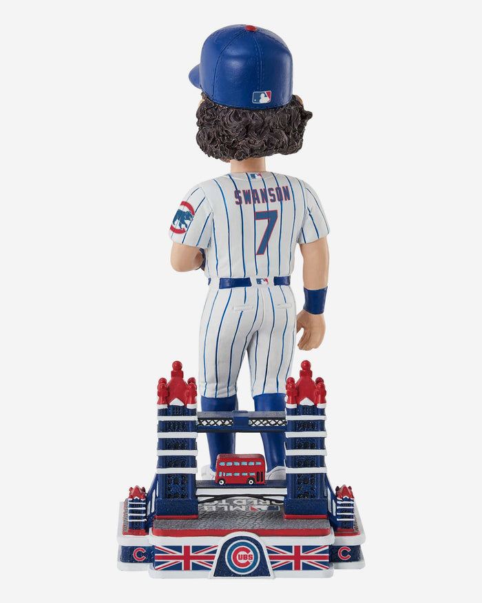 Dansby Swanson Chicago Cubs 2023 MLB London Series Bobblehead FOCO - FOCO.com