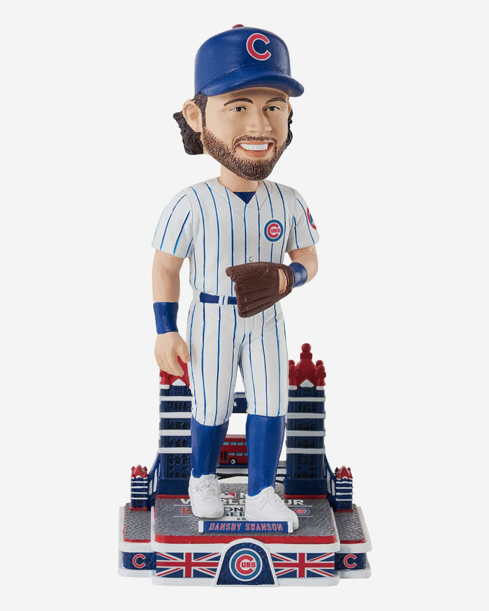 Dansby Swanson Chicago Cubs 2023 MLB London Series Bobblehead FOCO - FOCO.com