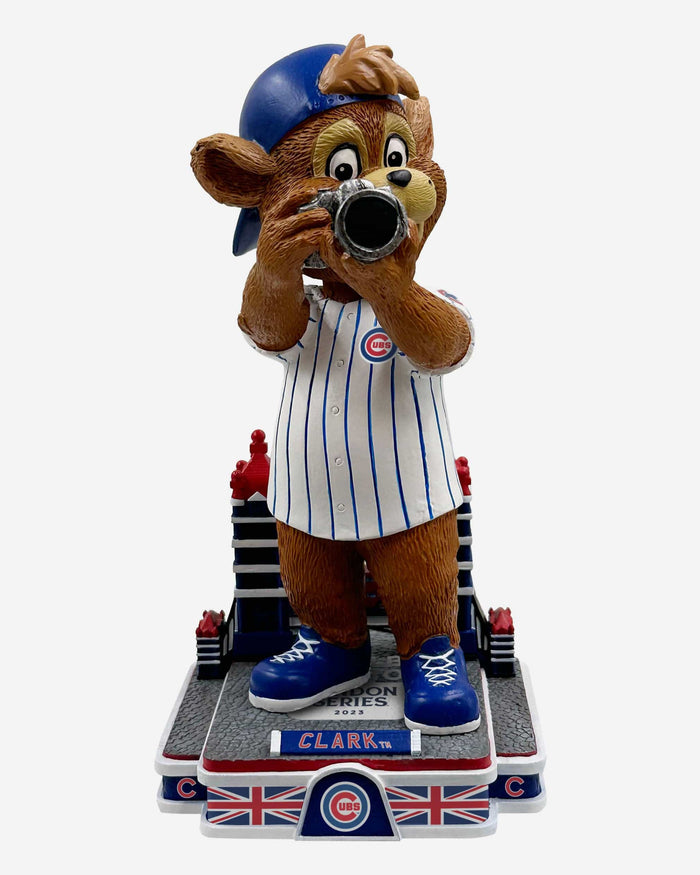 Clark Chicago Cubs 2023 MLB London Series Mascot Bobblehead FOCO - FOCO.com