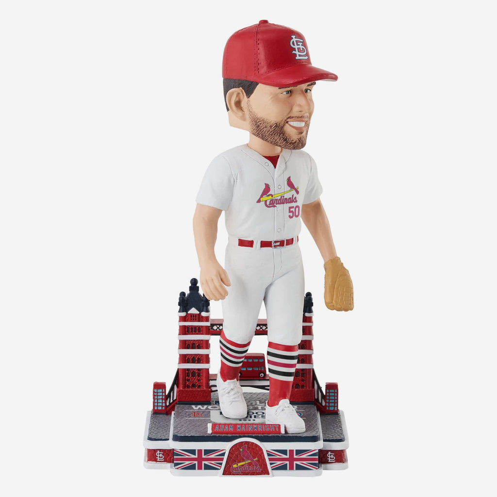 Adam Wainwright St Louis Cardinals 2023 MLB London Series Bobblehead FOCO - FOCO.com