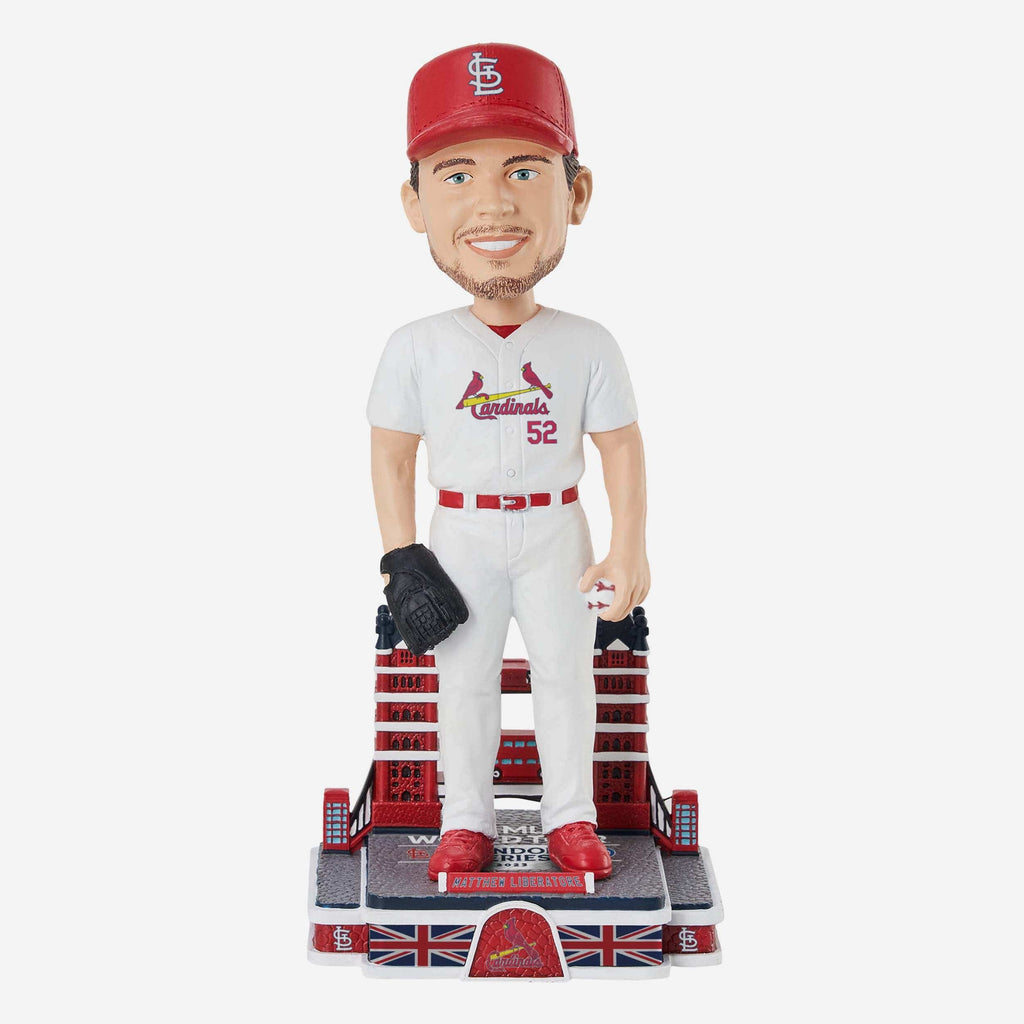 Matthew Liberatore St Louis Cardinals 2023 MLB London Series Bobblehead FOCO - FOCO.com