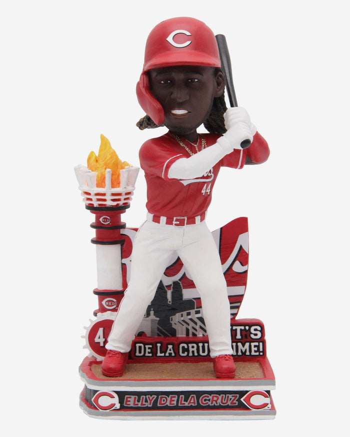 Elly De La Cruz Cincinnati Reds Major League Debut Bobblehead FOCO - FOCO.com