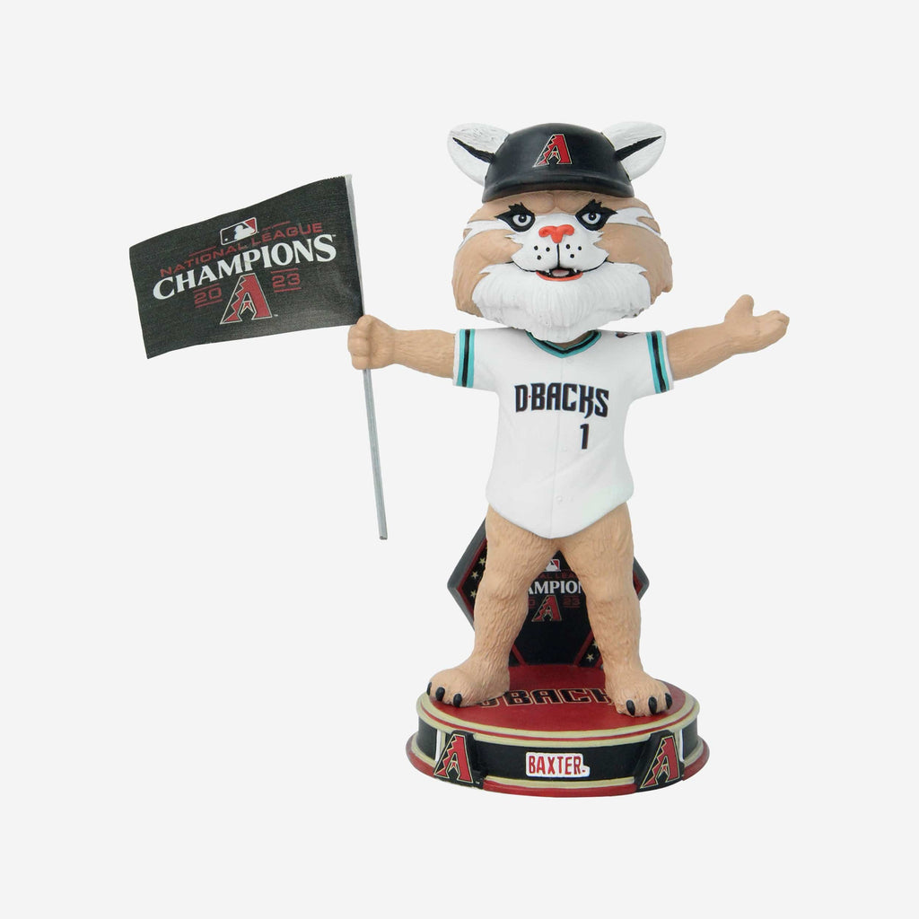 D Baxter the Bobcat Arizona Diamondbacks 2023 NLCS Champion Mascot Bobblehead FOCO - FOCO.com