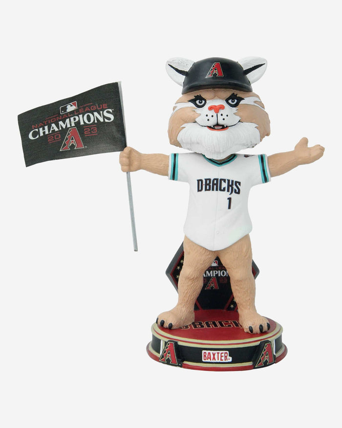 D Baxter the Bobcat Arizona Diamondbacks 2023 NLCS Champion Mascot Bobblehead FOCO - FOCO.com