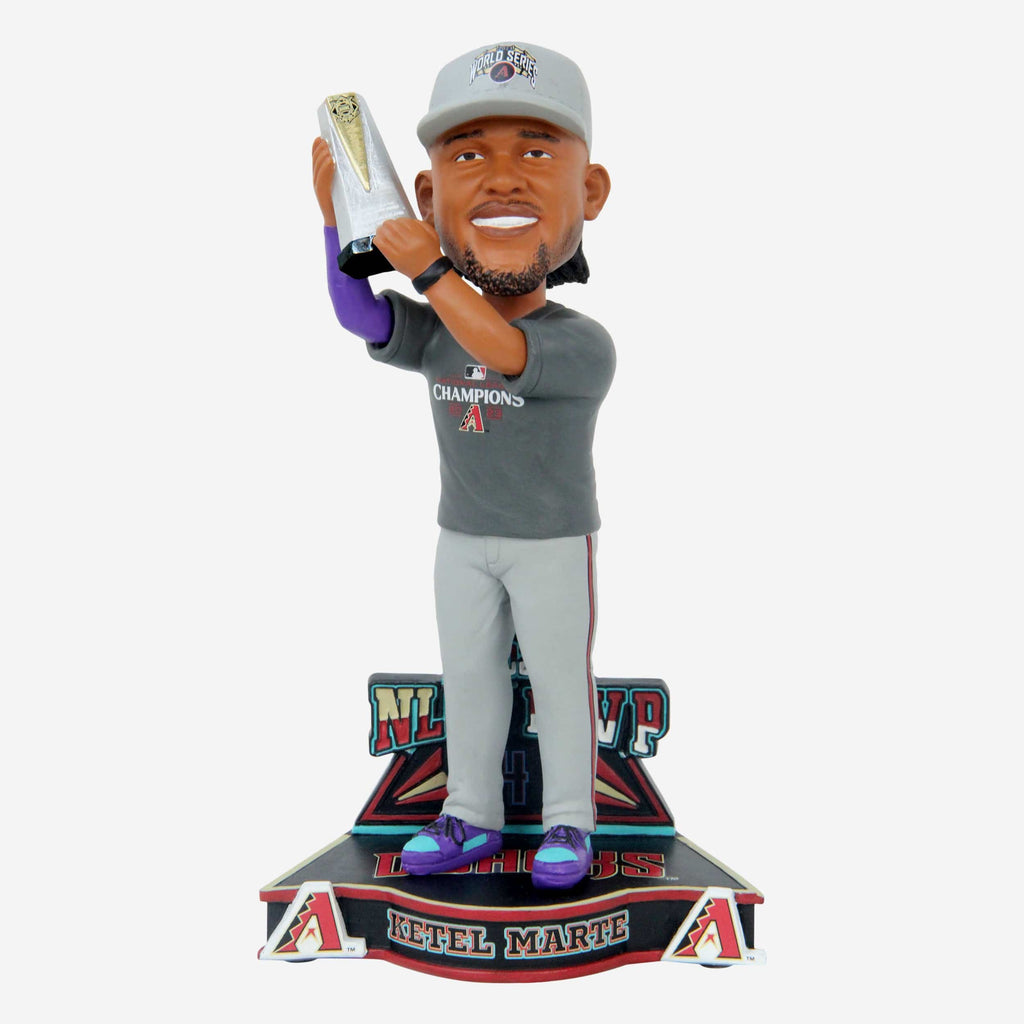 Ketel Marte Arizona Diamondbacks 2023 NLCS MVP Bobblehead FOCO - FOCO.com