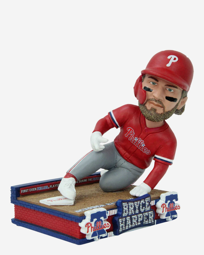 Bryce Harper Philadelphia Phillies First Ever Phillie to Steal Home During the Postseason Bobblehead FOCO - FOCO.com