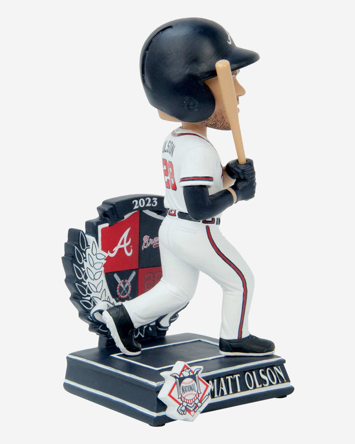 Matt Olson Atlanta Braves 2023 National League Home Run & RBI Leader Bobblehead FOCO - FOCO.com