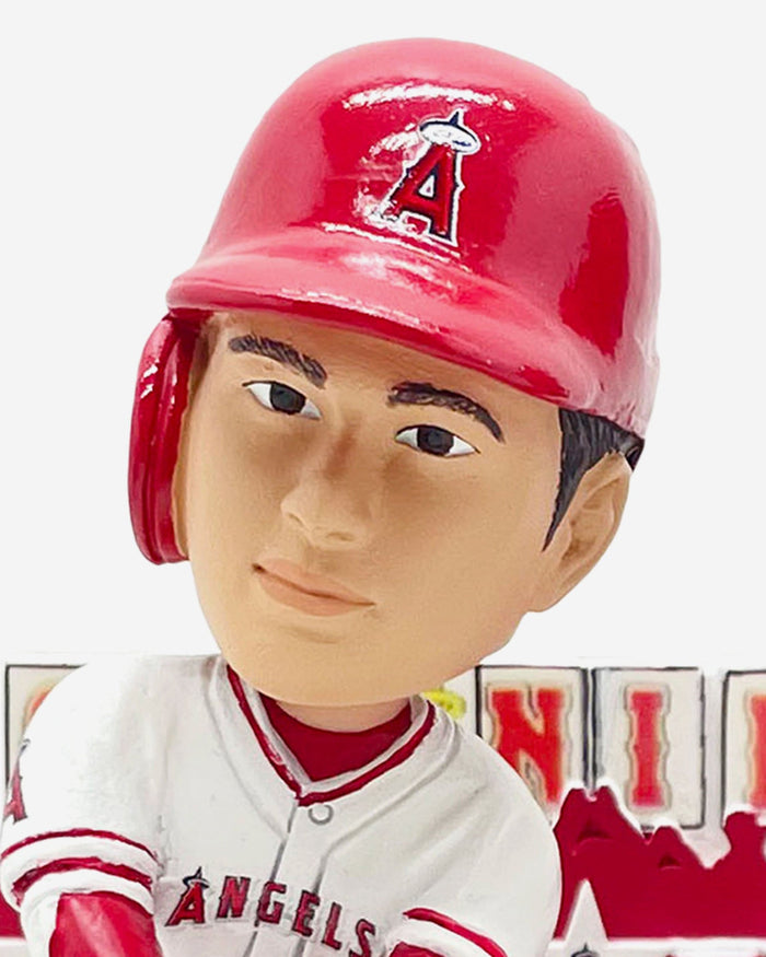 Shohei Ohtani Los Angeles Angels Two Home Run Ten Strikeout Ohtani Land Dual Bobblehead FOCO - FOCO.com