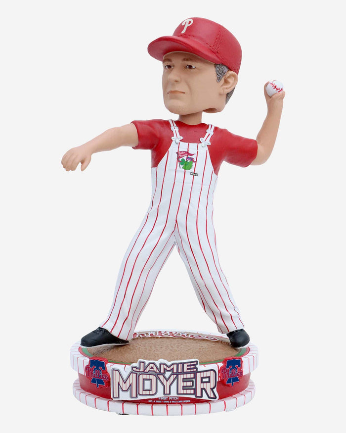 Jamie Moyer Philadelphia Phillies Bib Overalls First Pitch Bobblehead FOCO - FOCO.com