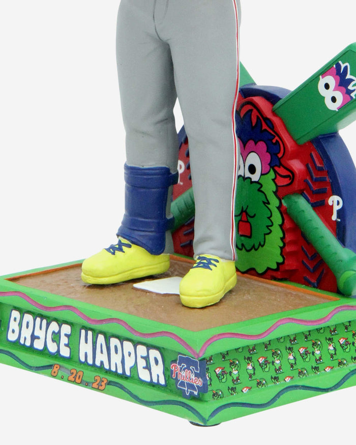 Bryce Harper Philadelphia Phillies Phanatic Bat Bobblehead FOCO - FOCO.com