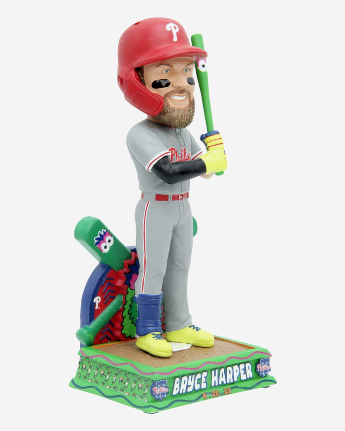 Bryce Harper Philadelphia Phillies Phanatic Bat Bobblehead FOCO - FOCO.com