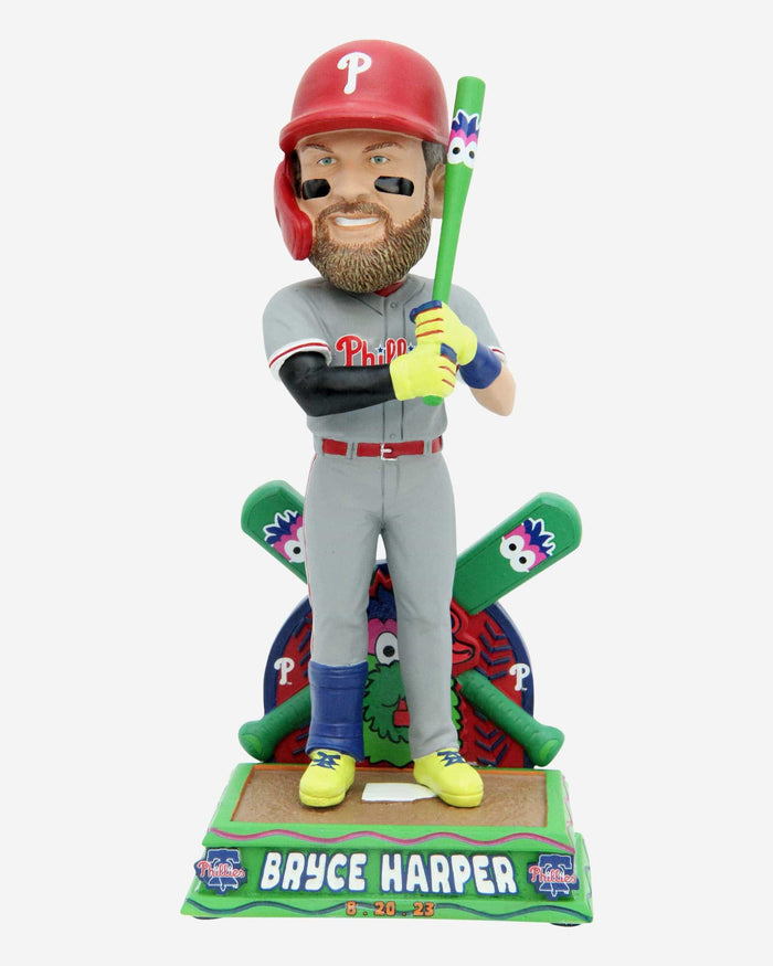 Bryce Harper Philadelphia Phillies Phanatic Bat Bobblehead FOCO - FOCO.com