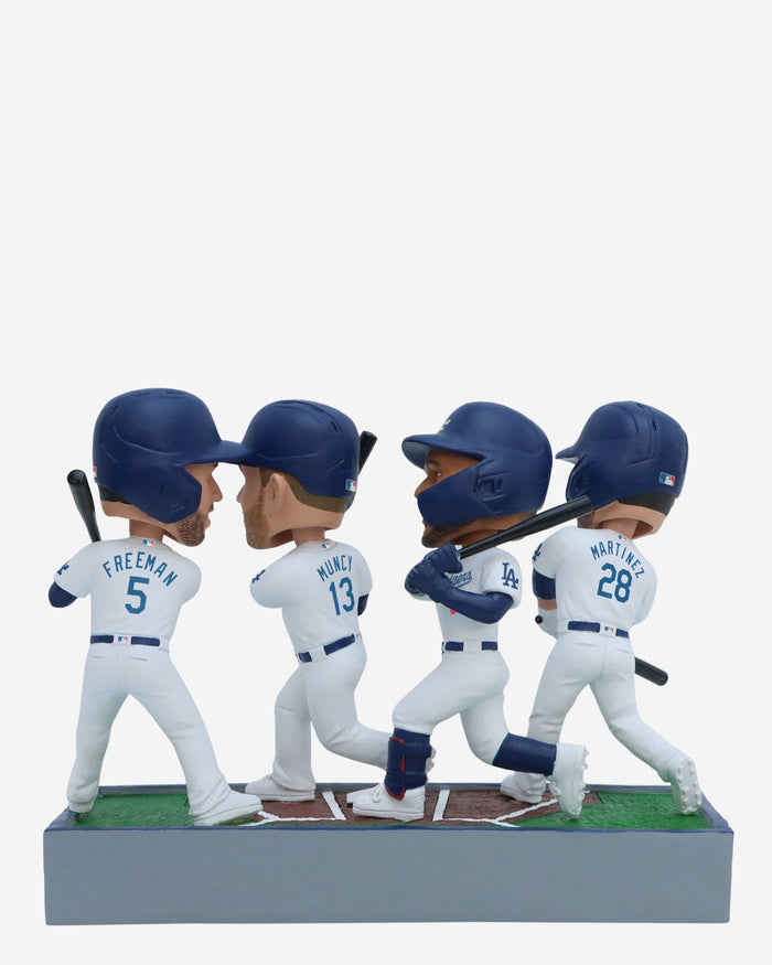 Los Angeles Dodgers 100+ RBI Mini Bobblehead Scene FOCO - FOCO.com