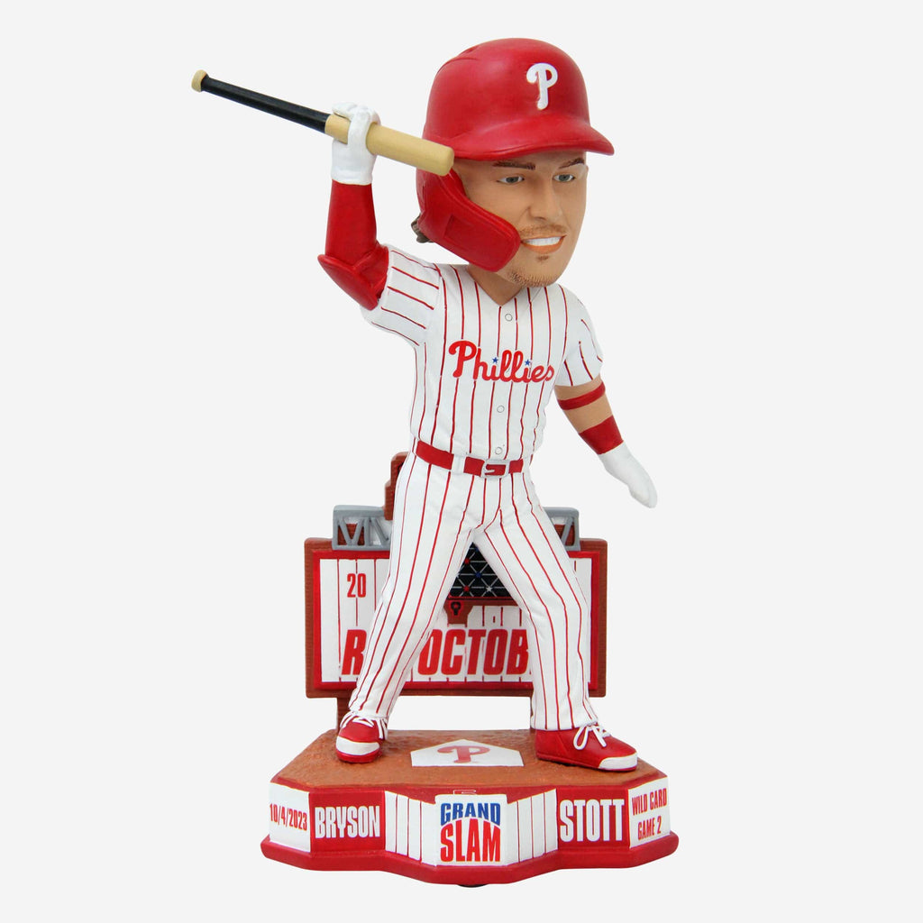 Bryson Stott Philadelphia Phillies 2023 Wild Card Grand Slam Bobblehead FOCO - FOCO.com