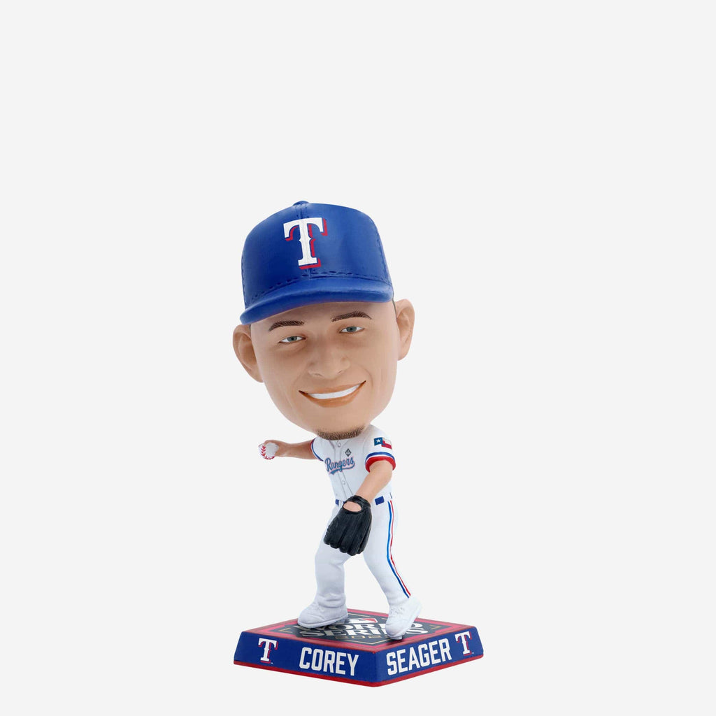 Corey Seager Texas Rangers World Series Mini Bighead Bobblehead FOCO - FOCO.com