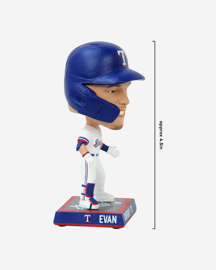 Evan Carter Texas Rangers World Series Mini Bighead Bobblehead FOCO - FOCO.com