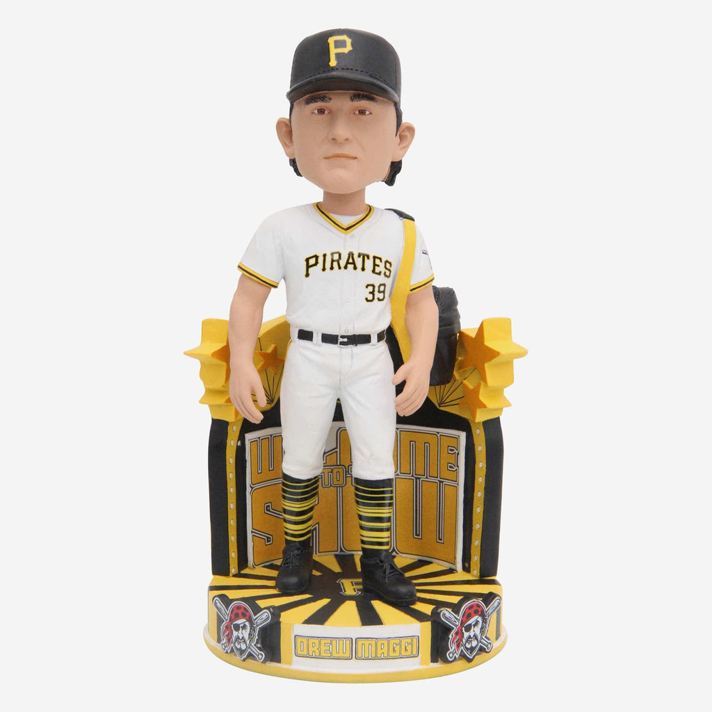 Drew Maggi Pittsburgh Pirates Welcome To The Show Bobblehead FOCO - FOCO.com