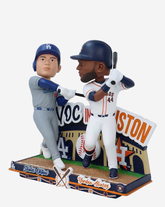 Yordan Alvarez & Shohei Ohtani Houston Astros & Los Angeles Dodgers Havoc in Houston Dual Bobblehead FOCO - FOCO.com