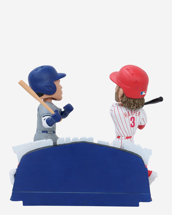 Bryce Harper & Shohei Ohtani Philadelphia Phillies & Los Angeles Dodgers Battle off Broad Street Bobblehead FOCO - FOCO.com