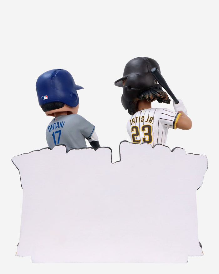 Fernando Tatis Jr & Shohei Ohtani San Diego Padres & Los Angeles Dodgers Pummel in the Park Dual Bobblehead FOCO - FOCO.com